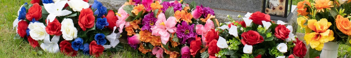 cemetery flowers